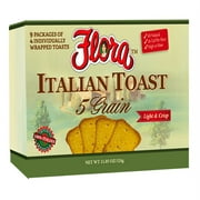 Flora Foods - Italian Hard Toast 5 Grain (36 count)