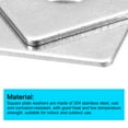 thumbnail image 4 of Uxcell Square Washer 10 Pack M14x40x40x2mm 304 Stainless Steel Square Plate Washers, 4 of 5