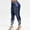 Navy, variant on OKBOP Patchwork Pants,Printed Yoga Fitness Leggings Running Gym Stretch Sports Trousers Pants for Women