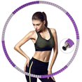 thumbnail image 1 of El aro deportivo de fitness, el aro desmontable de 6 segmentos es adecuado para fitness/deportes/hogar/oficina/moldeado del abdomen. Hay muchos colores disponibles. brillar Juguete, 1 of 6