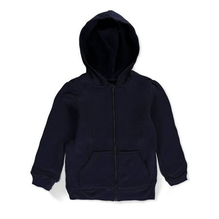 

French Toast Little Girls Toddler Fleece Hoodie (Sizes 2T - 4T) - navy 2t (Toddler)