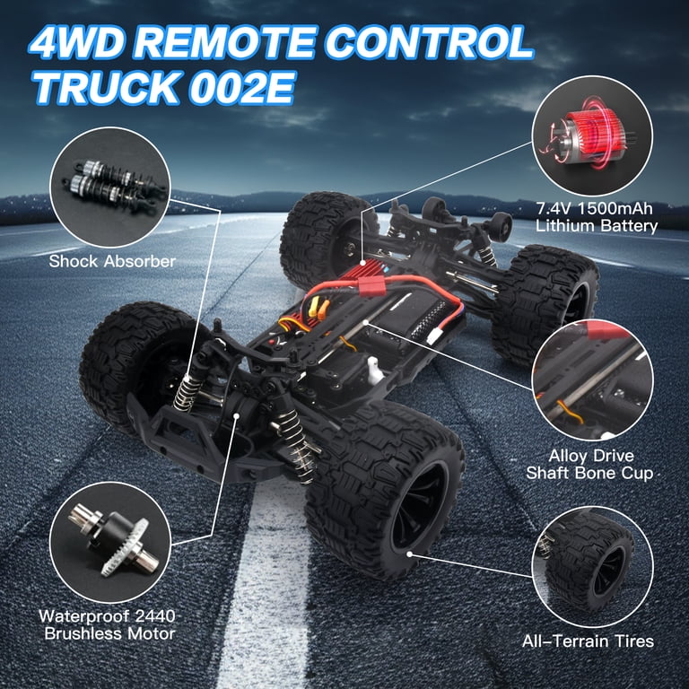 1:14 Scale Brushless High-Speed RC Car 70+ km/h photo 7
