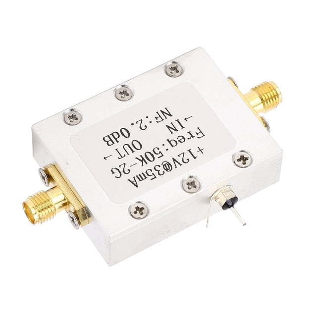 Amplificador de banda ancha BuyWeek Amplificador LNA de 50K-2GHZ