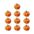 thumbnail image 3 of MasteelfCA 10 Pcs Artificial Pumpkins Mini Fake Pumpkins Simulation Fall Pumpkins for Halloween House Party Decoration, 3 of 7