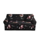 thumbnail image 2 of Funda elástica navideña para sofá de 2-3 plazas | Estampado de Papá Noel en poliéster rojo y blanco | Protector de muebles lavable a máquina | Decoración festiva para sala de estar, 2 of 6