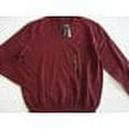 thumbnail image 2 of Polo Ralph Lauren Mens Pima Cotton Classic V-Neck Sweater Pullover (S, Burgundy), 2 of 4