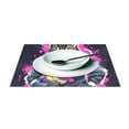 thumbnail image 3 of Cat and Football 12×18 inch Placemats Heat Resistant Washable Foldable Rectangular Placemats Set Decoration Indoor Outdoor for Kitchen Dining Table 4PCs, 3 of 8