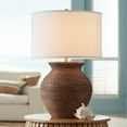 thumbnail image 2 of Pacific Coast Tinley 1-LT Table Lamp - Brown-Weave - 73D72, 2 of 3