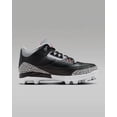 thumbnail image 2 of Men's A i r-Jor-dan 3 Retro MCS 'Black Cement' Baseball Cleats FZ8627-001, 2 of 6