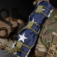 thumbnail image 1 of Correa De Sujeción Elástica Bungee Bandera Bungee Elástico Cierre Correa Cordón de choque Fijación segura (Verde militar), 1 of 7