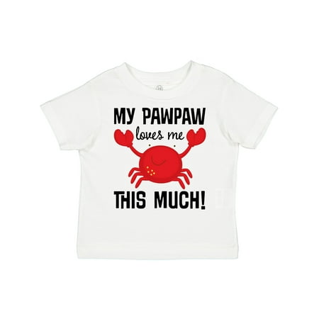 

Inktastic My PawPaw Loves Me Gift Toddler Boy or Toddler Girl T-Shirt