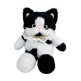 thumbnail image 1 of Linda mochila rellena gato mochila mochila ligera mochila de viajes de viaje para niñas de la fiesta para niños aniversario regalo de cumpleaños negro, 1 of 10
