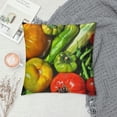 thumbnail image 2 of Qinduosi Fresh Vegetables Fruits Print Farmhouse Fall Home Decor Cushion Case,Throw Pillow Covers Inch for Couch Bed Sofa, 2 of 5