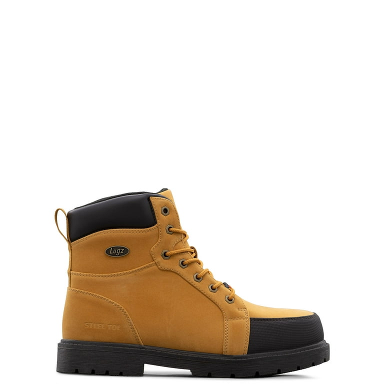 Lugz Work Men's Steel Toe Water Resistant Fortress Work Boots