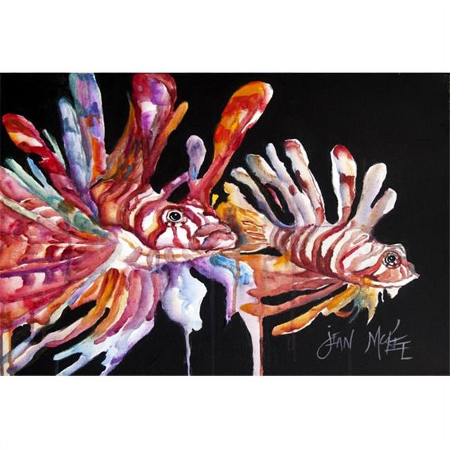 Carolines Treasures JMK1114PLMT Napperon en Tissu Lionfish