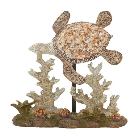 Woodland Imports Sea Turtle Figurine