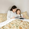 thumbnail image 6 of Manfei Western Garden Flower Full Size Comforter Sets, Rustic Farmhouse Bedding Comforter Set, Teen Kid Adult Female Reversible Bedding Sets, Breathable Home Decor, 3-Piece, 6 of 9