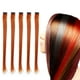 thumbnail image 4 of Clip de Extensiones de cabello Liso ANGGREK 5 Uds. color rojo Flexible, 4 of 8