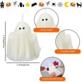 thumbnail image 2 of 10 Piezas Velas Fantasma de Halloween YONGSHENG Decoración Vela Gótica Espeluznante, 2 of 5
