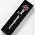 thumbnail image 5 of American flag plant Vintage Silver Lace-Edged Bookmark: a Delightful Gift for Book Lovers and Readers, 5 of 5