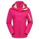 thumbnail image 2 of Chaquetas y abrigos casuales de manga larga con capucha para mujer, de invierno, reflectantes, sólidos, tres en uno, extraíbles, para deportes de montañismo, para correr al aire libre, abrigo con capu, 2 of 4