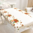 thumbnail image 1 of Christmas Tablecloth PVC Table Cover Rectangle Tablecloth for Merry Christmas Holiday New Year Eve Party Decorations Supplies,44x72inch, 1 of 6