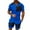 Navy, variant on GERsome Men's 2 Piece Lounge Outfits Short Sleeve Quarter Zip V Neck Shirts and Shorts Sets Casual Color Block Summer Beach Vacation Tracksuits S-3XL
