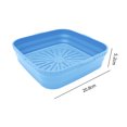 thumbnail image 1 of Ollas De Freidora De Aire Cesta de freidoras de aire de silicona plegable para el hogar cocina horno vaporera utensilios de cocina Sywqhk Libre de BPA, 1 of 6