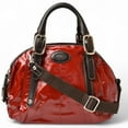 thumbnail image 1 of Pre-Owned Tod's G-EASY SACCA handbag with strap in patent leather, red (Good), 1 of 20