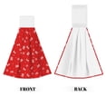 thumbnail image 2 of Sikiie Christmas Hand Towel with Loop Hanging Towel Absorbent Tie Towels for Kitchen Tea Bar Bathroom Decor, 2 of 7