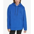 thumbnail image 6 of Calvin Klein Performance Women S Embroidered Fleece Hoodie - Burnt Gngr, 6 of 7