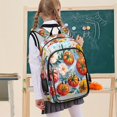 thumbnail image 7 of FORMRS School Backpack 17" Student Travel Bag with Laptop Compartment, Watercolor Tomatoes, 7 of 7