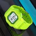 thumbnail image 1 of Montre Numérique de Sport pour Hommes Étanche / Affichage Lumineux Durable Extérieur Robuste Résistant aux Chocs / Chronomètre Calendrier / Randonnée Course Natation Noir, 1 of 4