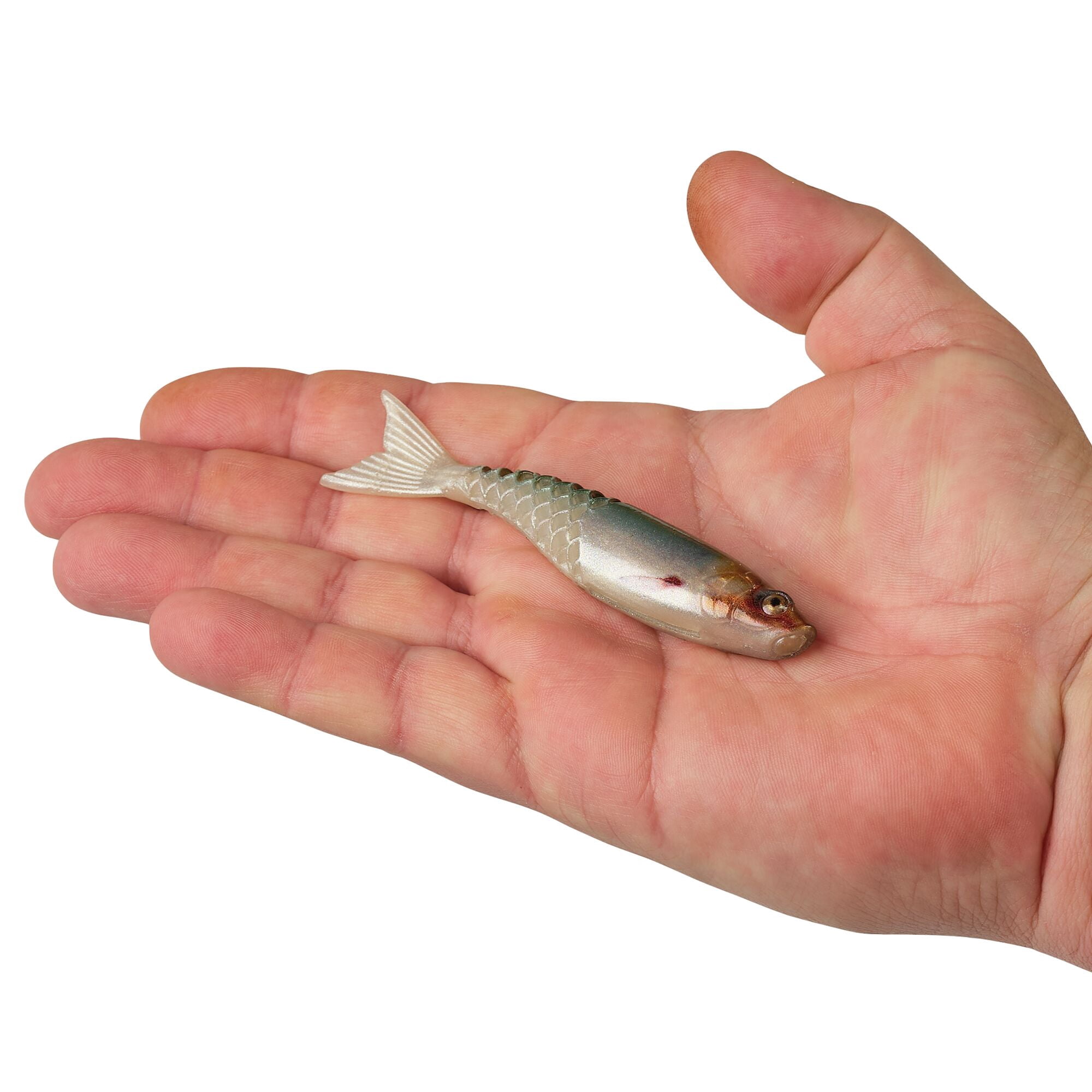 Berkley PowerBait® PowerStinger, 4.5 in, Minnows, HD Stealth Minnow (5-count)