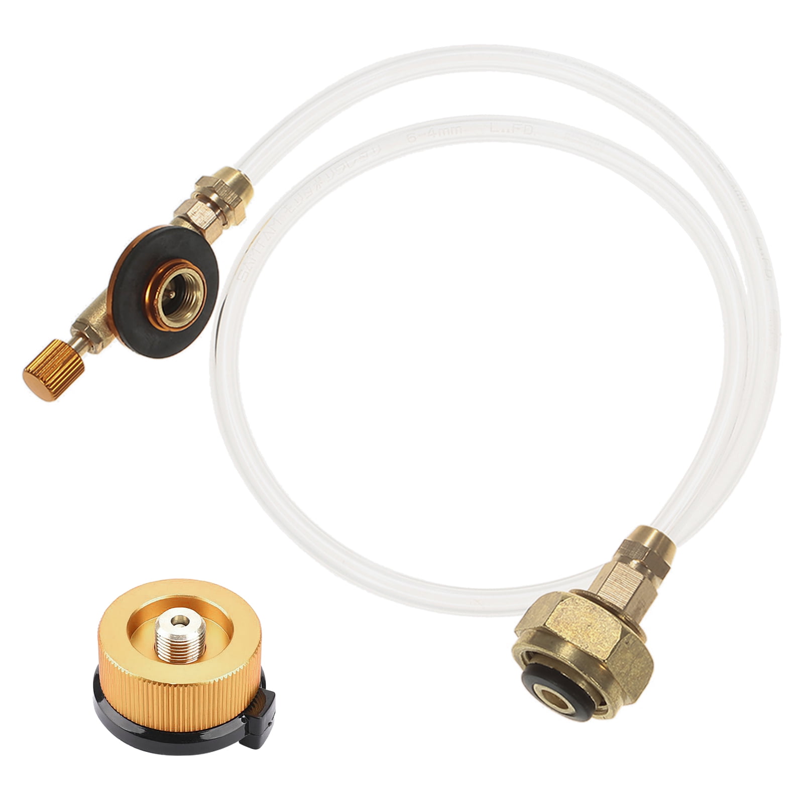 Outdoor Camping Gas Stove Propane Refill Adapter, Gas Cylinder Adapter