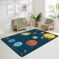 thumbnail image 4 of Soft Rug Large Area Rugs, Solar System Comfortable Indoor Carpet, Baby Play Mat for Living Room Bedroom Nursery Home Decor Floor Mat, 72x48inch, 4 of 6