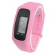 thumbnail image 1 of Pantalla LCD impermeable pulsera inteligente podómetro pulsera deportiva unisex Pink-182695.05, 1 of 7