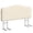 Beige, variant on Pinmoco Upholstered Headboard for Queen Bed, Height Adjustable and Memory Foam Arc-shaped Head Board, Beige