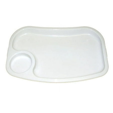 Replacement Insert Tray for Healthy Care Booster Seat B7275 - Fisher-Price Healthy Care Deluxe Booster Seat Tray Insert Slips In and Out of Main Tray White