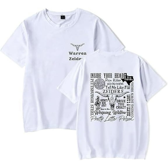 Warren Zeiders Merch T-shirts For Men And Women Country-Western Harajuku-inspired Tops