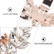 thumbnail image 3 of TABLZONE 1Par Clips De Dorados Con Para De, 3 of 8