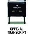thumbnail image 2 of Vivid Stamp Official Transcript Self Inking Rubber Stamp (Black Ink) - Medium, 2 of 2