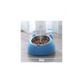 thumbnail image 2 of Cuenco para gatos con doble elevación Tazón antirresbaladizo antideslizante con inclinación de 15° Almacenamiento automático de agua Tazón para mascotas disponible para gatos y cachorros (Cuenco B JAMW Sencillez, 2 of 5