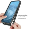 thumbnail image 3 of Magnetic for Google Pixel 8 Pro Case, [Compatible with MagSafe] [Built-in Screen Protector] Dustproof Full Body Shockproof Transparent Phone Case Cover for Google Pixel 8 Pro - Black, 3 of 4