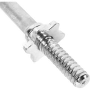 CAP Barbell Standard 14 In. Dumbbell Handle Weight Bar with Collars, Single