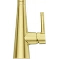 thumbnail image 5 of Pfister Barullli Single Handle Pull Down Sprayer Kitchen Faucet with Deckplate Included and Soap Dispenser in Brushed Gold, 5 of 8