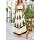 thumbnail image 3 of Vestido PRETTYGARDEN 2025 Verano Floral Boho Maxi L, 3 of 8