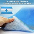 thumbnail image 2 of Airbrush Hobby Airbrush Spray Booth Filter Set, Fiberglass Booth Replace Filter Compatible For Mast, 2 of 5