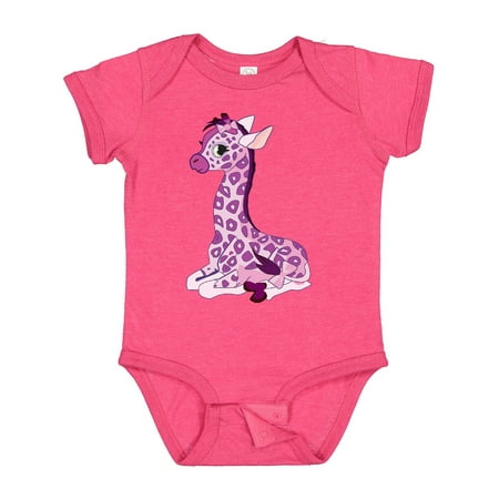 

Inktastic Girl Giraffe Gift Baby Boy or Baby Girl Bodysuit