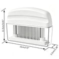 thumbnail image 3 of 48 Blade Meat Tenderizer Tool Stainless Steel Needle Prongs For Tenderizing Beef Pork Chicken Kitchen Tool For Marinade Absorption, 3 of 5